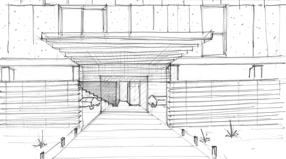 Arquitectura, plano dibuix